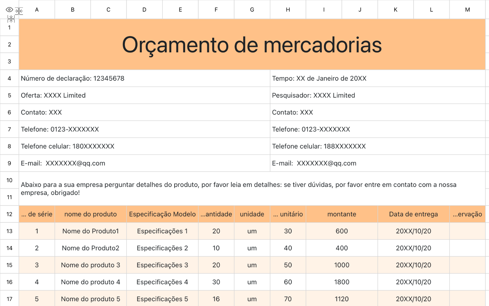 Ofertas de mercadorias13